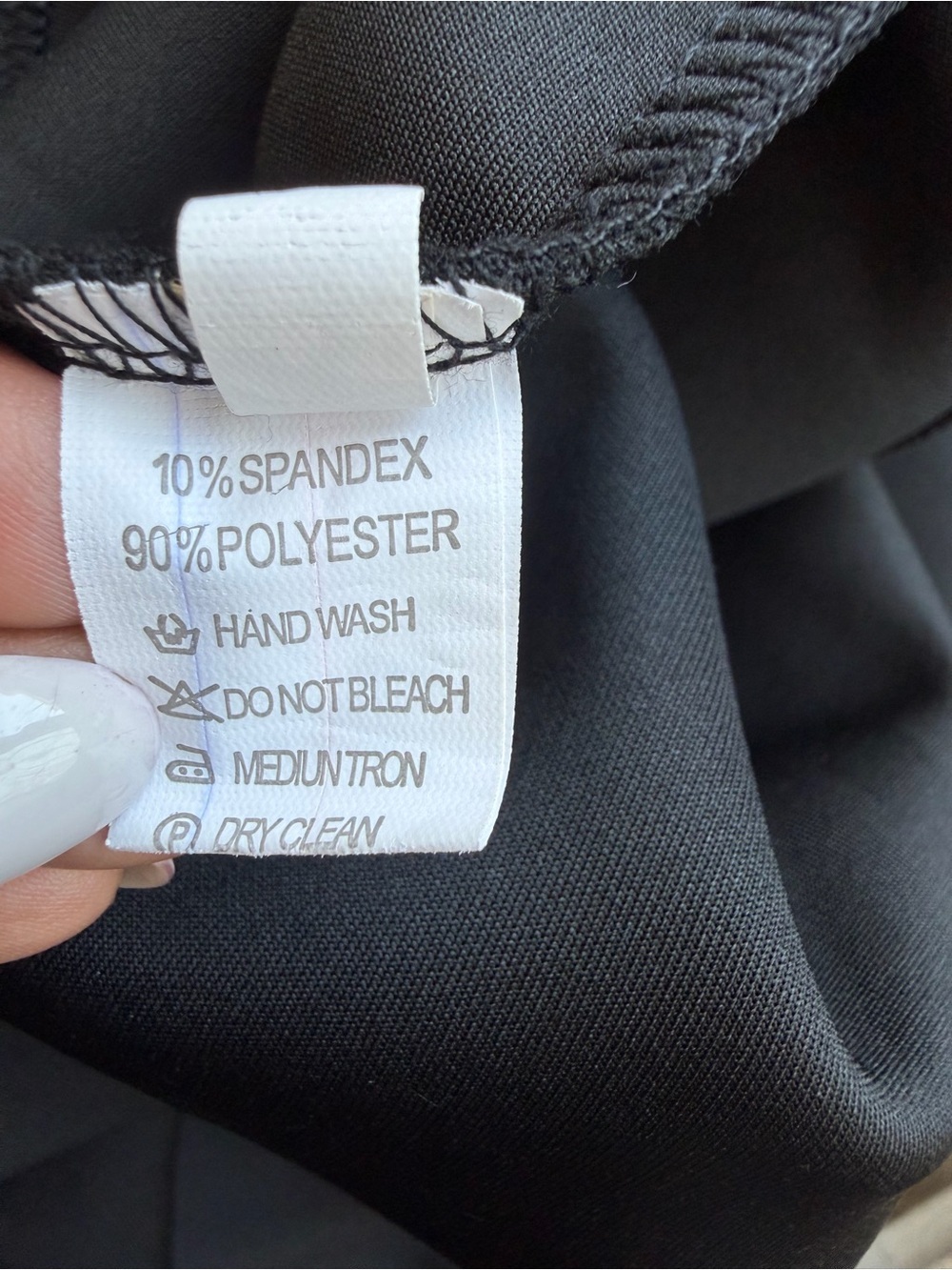 NWOT Memoriesea Black Sexy Deep V Neck Puff Sleeve Side Split Ruched, Large - Picture 8 of 9